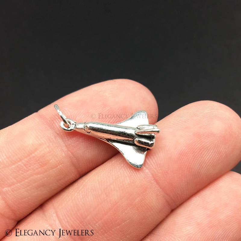 Ciondolo BAMOER in Argento Sterling 925 Pietra di Luna, Perline