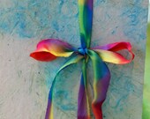 Custom order  - The Star Child and the Rainbow Bridge, Waldorf birthday book, Personalized story, handmade book
