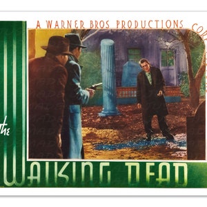 Pôster do filme The WALKING DEAD 1936 -Sem moldura- Reimpressão Premium