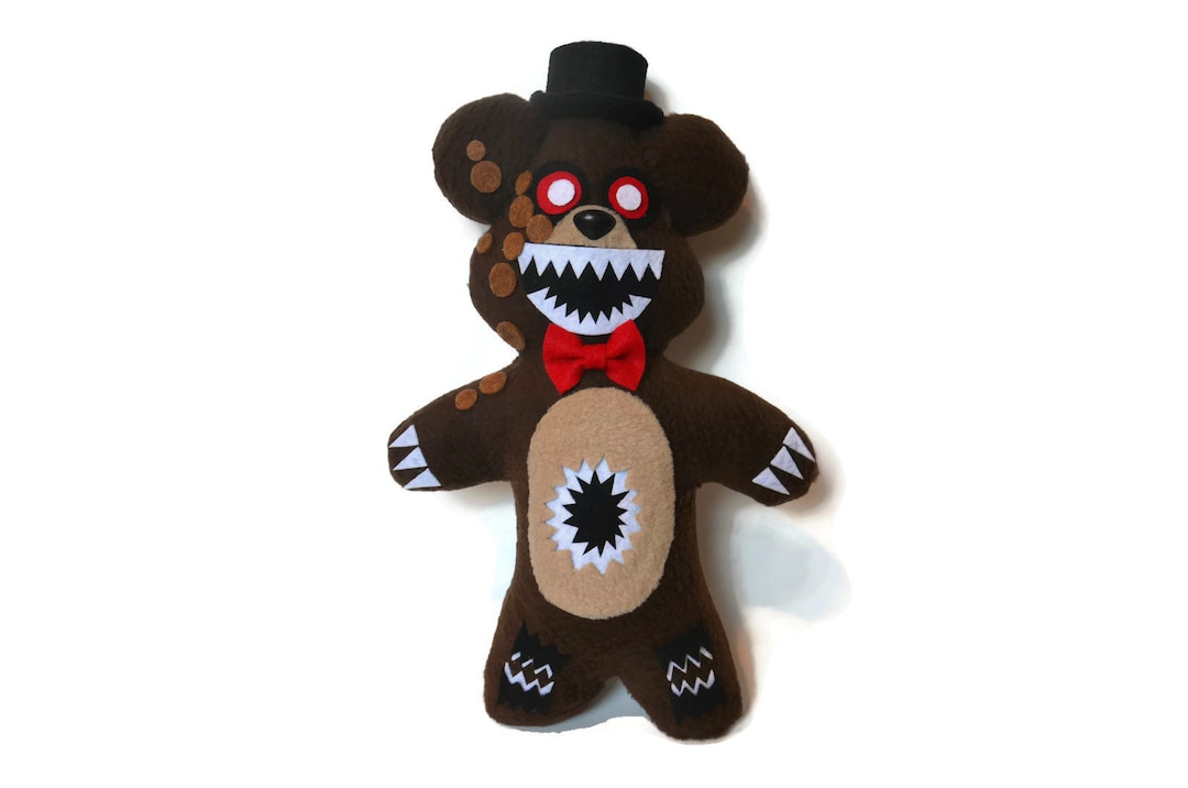 Twisted Freddy (handmade Plush) Five Nights at Freddys 13