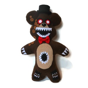 Twisted Freddy (Handmade Plush) Five Nights at Freddys 13&quot; in Plushie