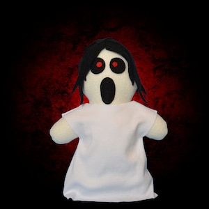 Slendrina Plush (Handmade)  Horror Video Game Inspired