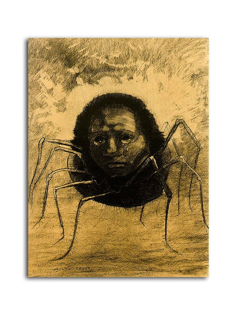 The Crying Spider – Odilon Redon – Widowcranky
