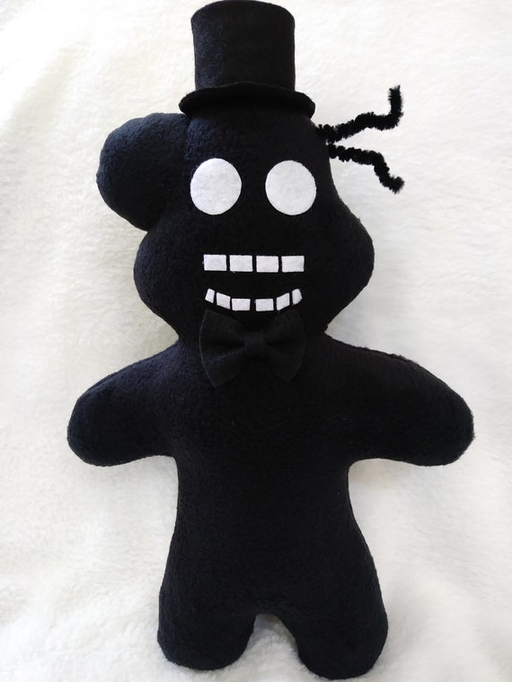 Shadow Freddy Black Withered Version Handmade Fnaf Plush by -  Portugal