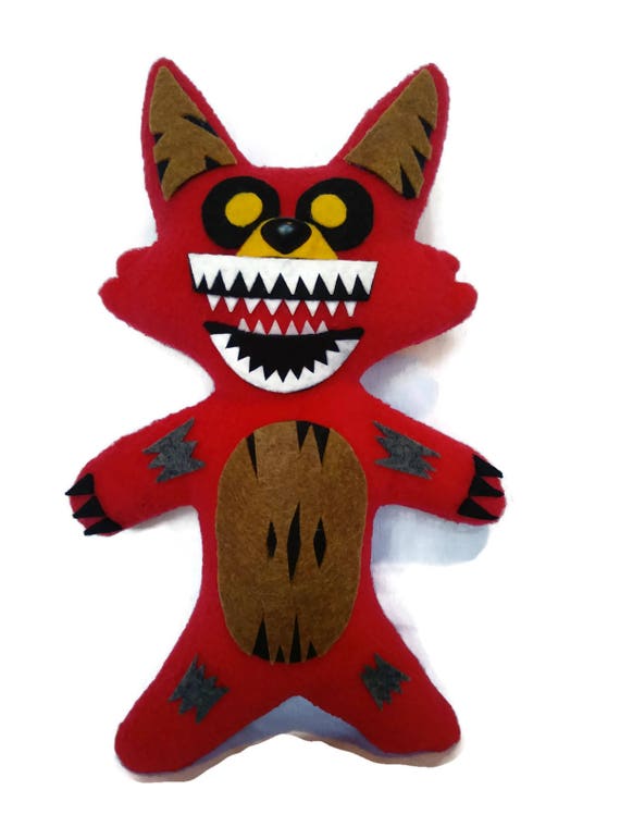 Fnaf Peluche faite à la main Twisted Foxy / Cinq nuits chez Freddys 11  pouce -  France