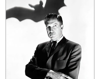 Vincent Price THE BAT 1959 Vintage Film Poster Horror / Vintage / Premium Print