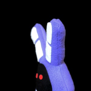 Broken/ Withered Bonnie Handmade Plush Five Nights at Freddys 13 inch Fnaf image 6