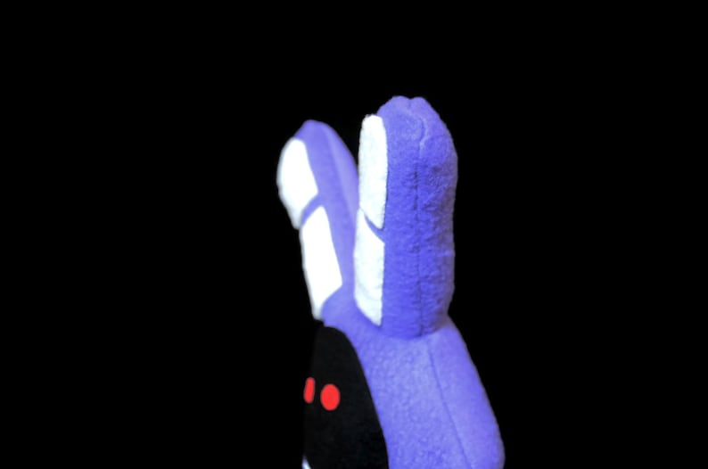 Broken/ Withered Bonnie Handmade Plush Five Nights at Freddys 13 inch Fnaf image 6