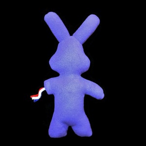 Broken/ Withered Bonnie Handmade Plush Five Nights at Freddys 13 inch Fnaf image 5