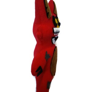 Fnaf Handmade PlushTwisted Foxy / Five Nights at Freddys 11 inch image 5