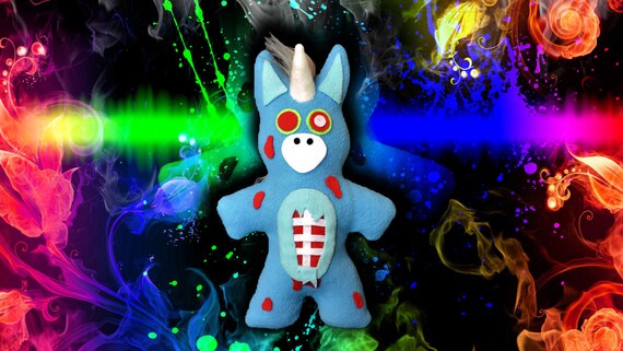 zombie unicorn plush