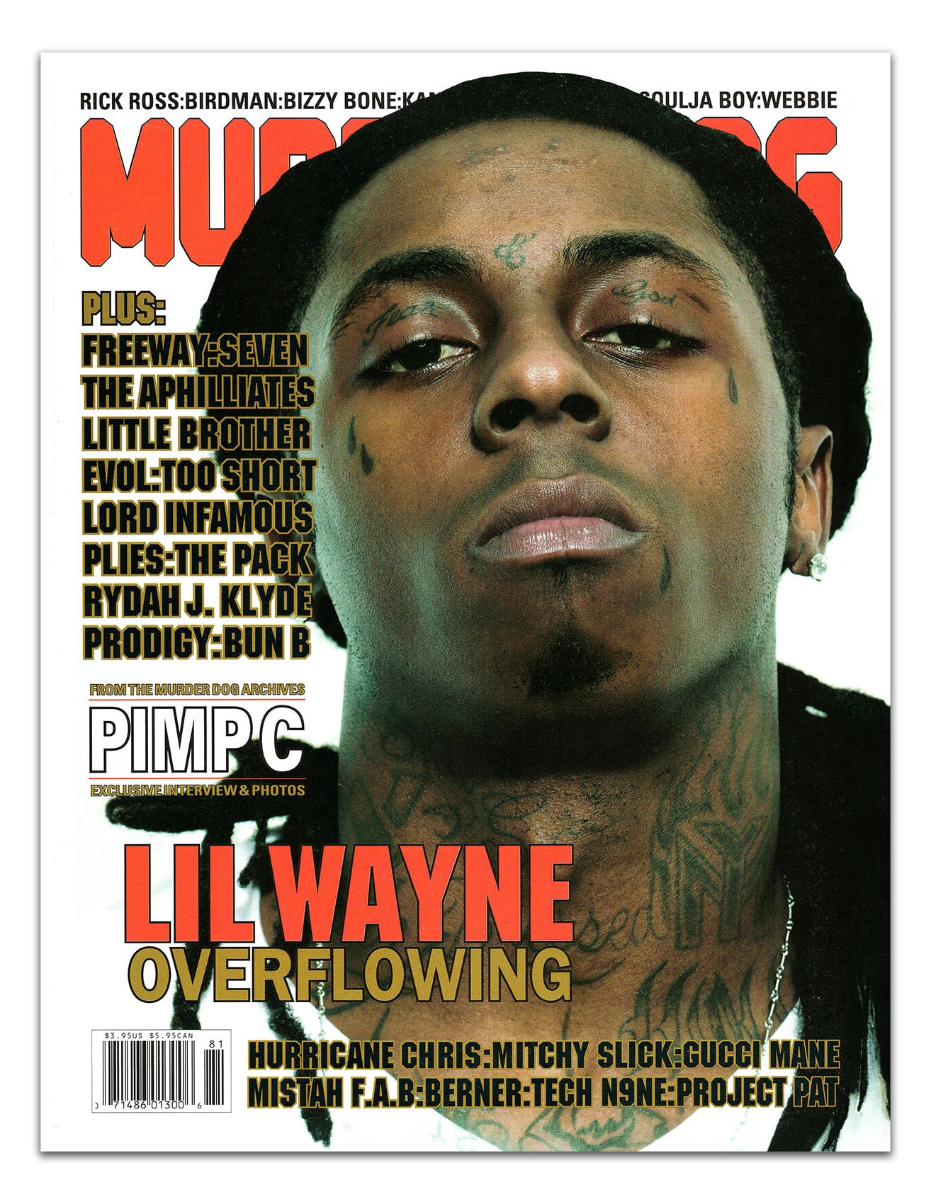 Murder Dog Rap POSTER Rap Hip Hop (borderless) Wall Decor 17