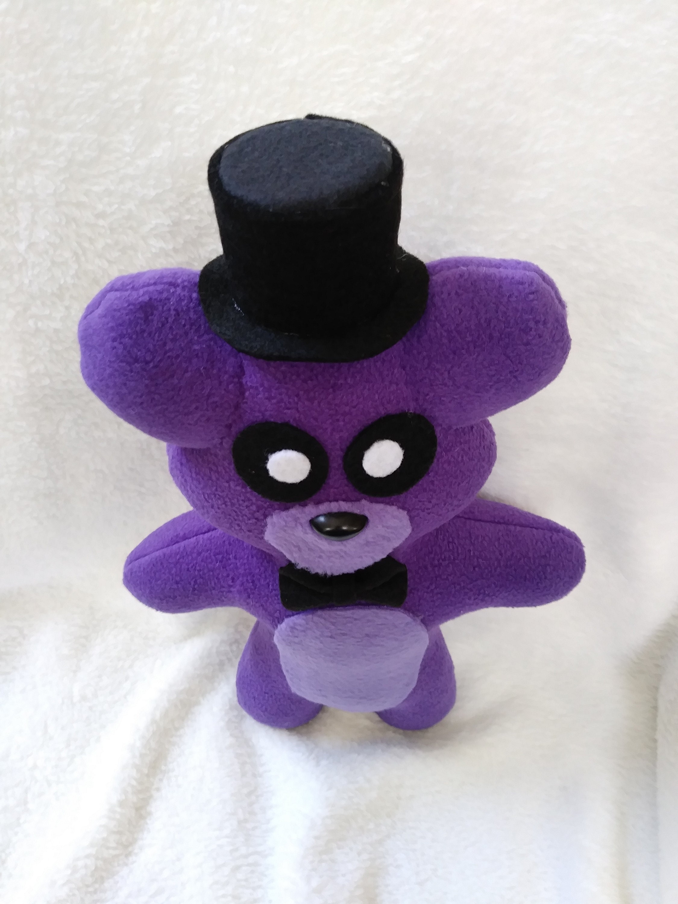 Shadow Freddy purple Version Handmade Fnaf Plush by Jusmade 