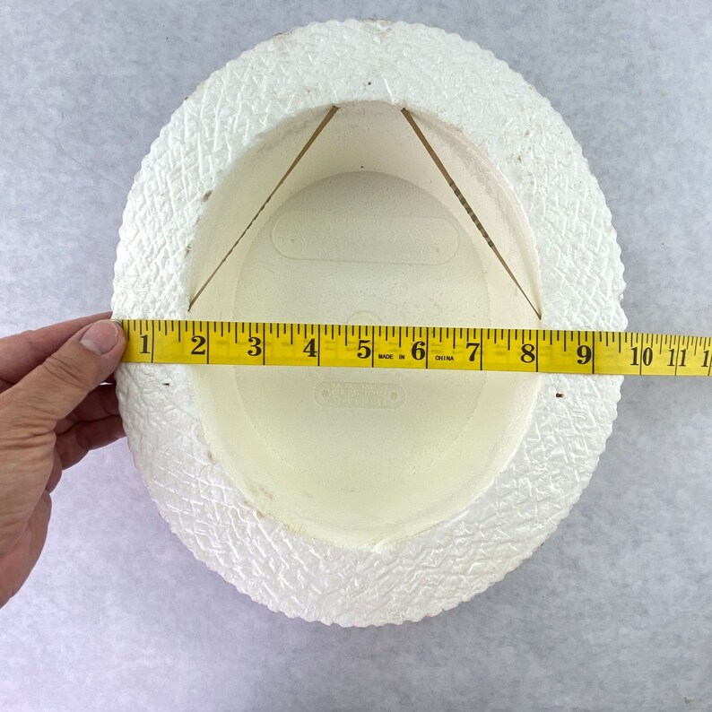 Vintage Styrofoam Skimmer Hat Political Campaign Frisch for Etsy