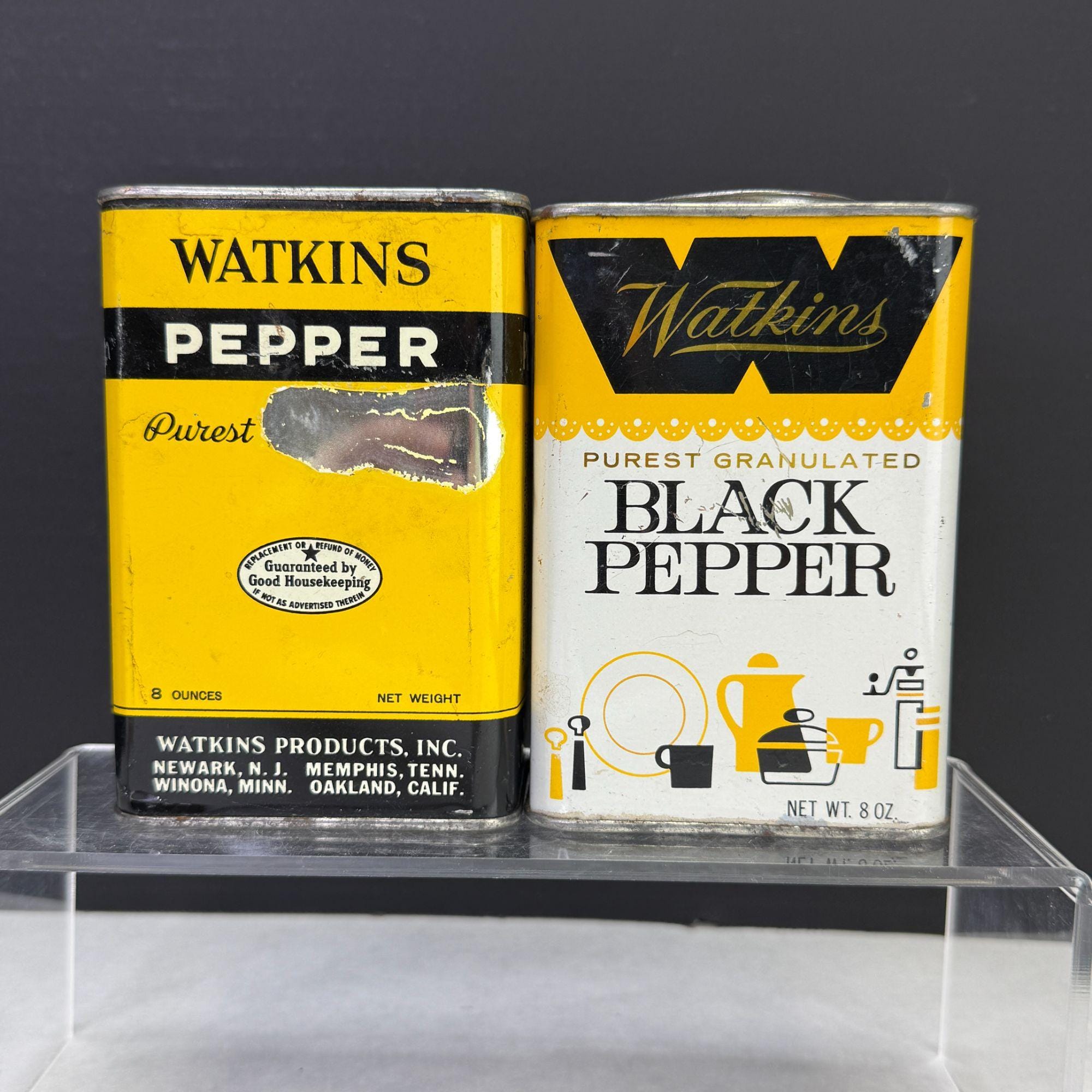 Vintage Watkins Tin - Etsy Canada