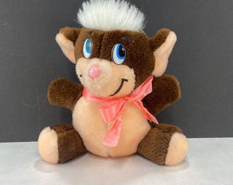 Vintage Superior Toy and Novelty Carnival Prize Plush Brown Mouse