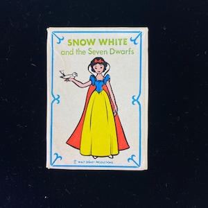 Vintage Snow White and the Seven Dwarfs Mini Playing Cards