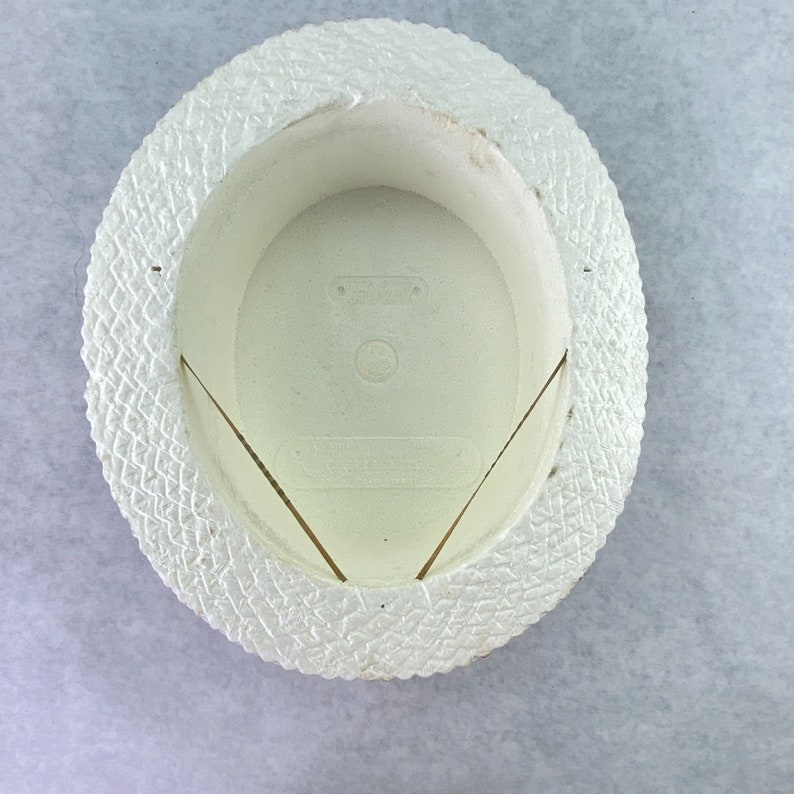 Vintage Styrofoam Skimmer Hat Political Campaign Frisch for Etsy