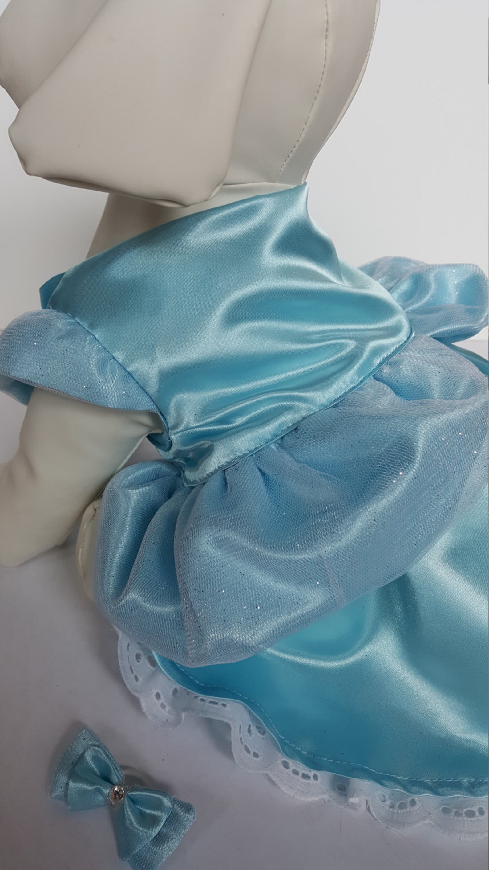 Dog Cinderella Costume Cinderella Dog Halloween Costume Pet Etsy