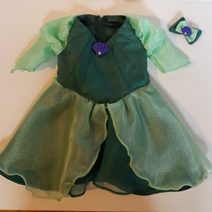 Sea Princess Halloween Dog Costume, Dog Girl Sea Princess Costume, Sea Princess Puppy Halloween Costume, Sea Princess Dog Birthday Party
