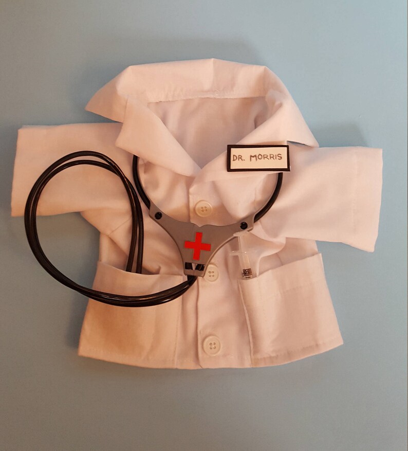 Dog Doctor Lab Coat Costume Doctor Lab Coat Dog Costume Pet Etsy