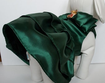 emerald green slinky dress Emerald Green Ombré Slinky Racerback Dress S main image 1