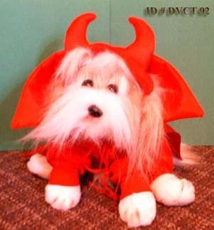 Devil Dog Costume Devil Halloween Dog Costume Devil Puppy 