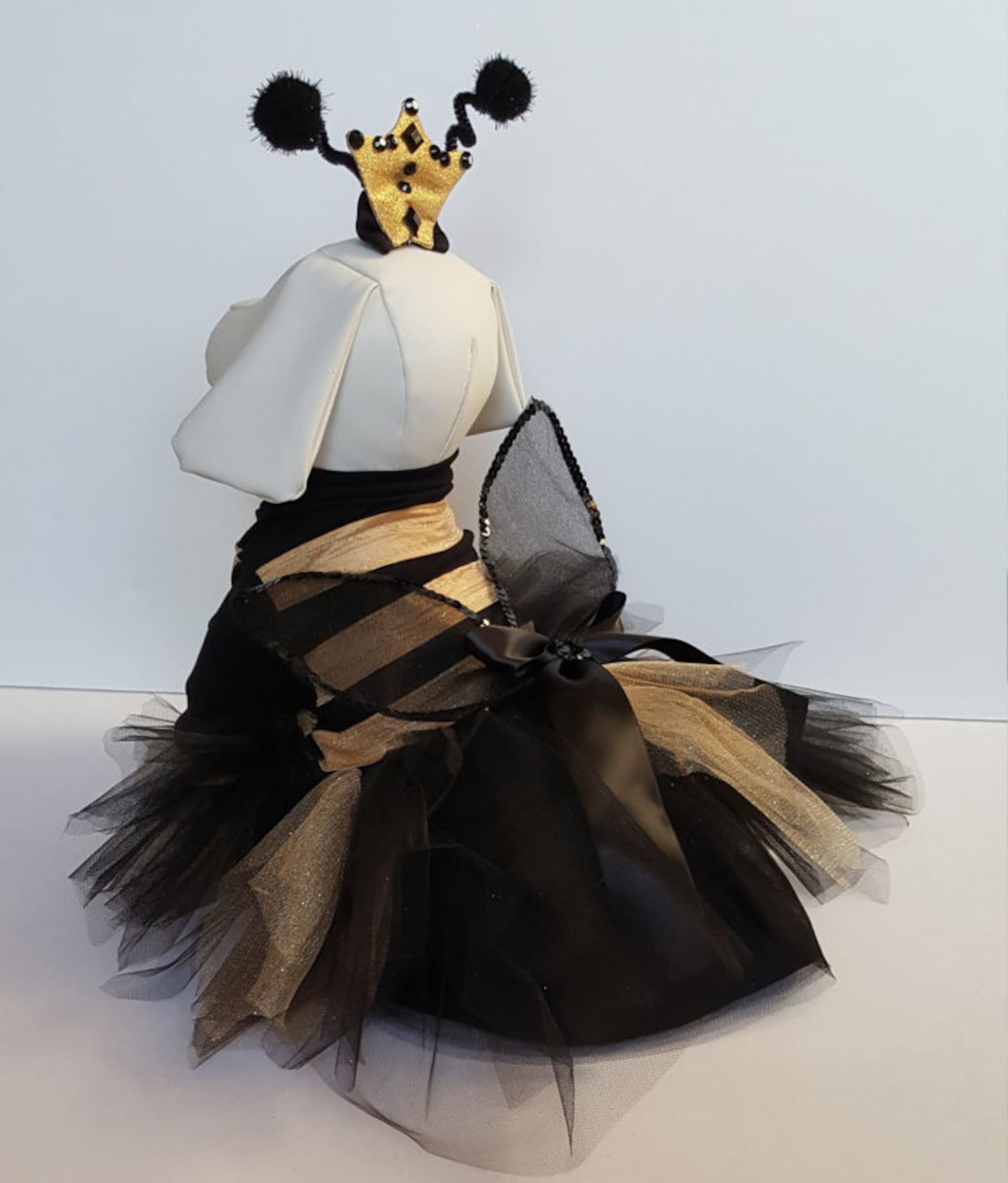 Queenbee Dog Costume Dog Queen Bee Halloween Costume Puppy Etsy