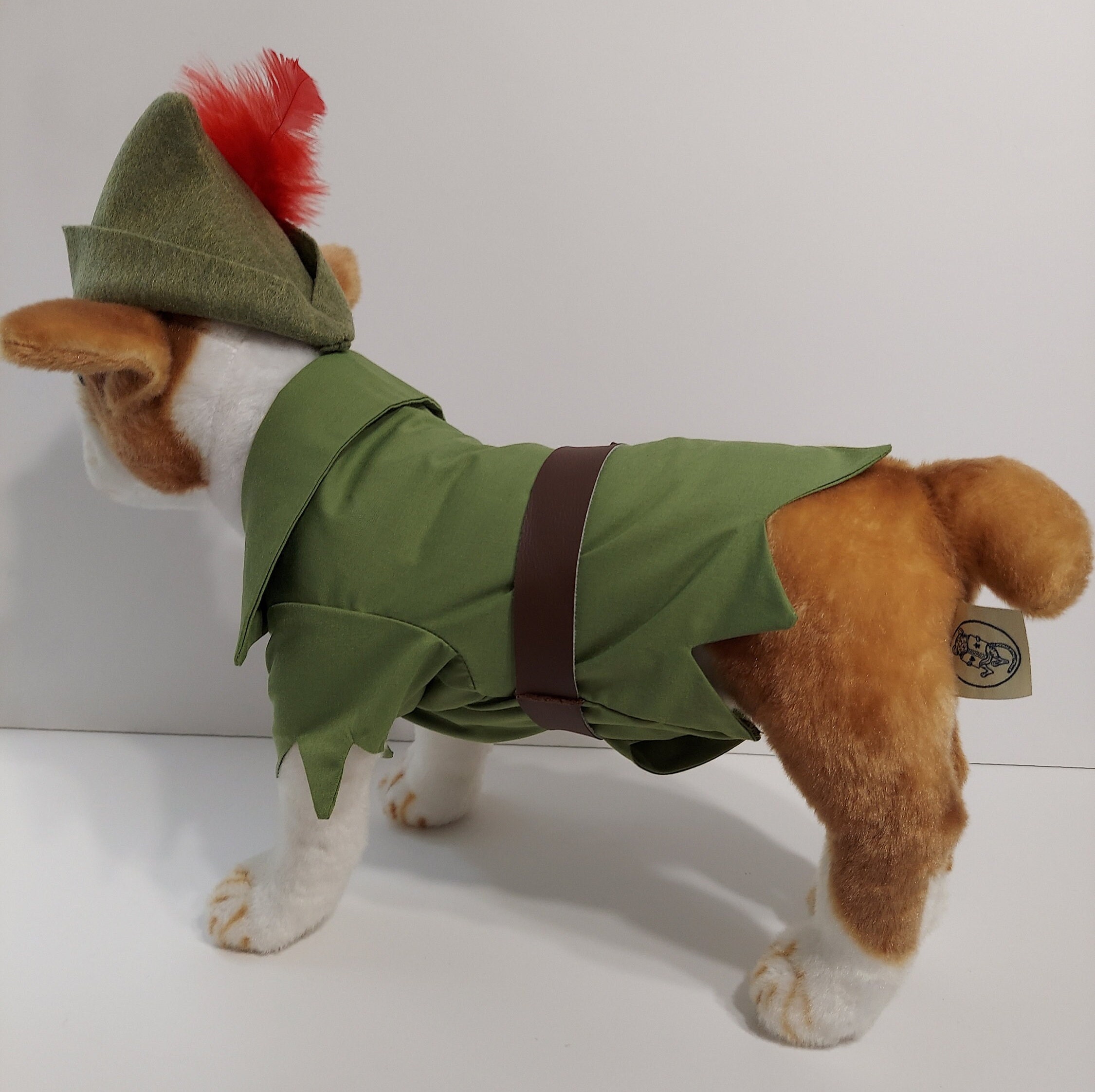 Peter Pan Dog Halloween Costume, Pet Peter Pan Costume, Peter Pan Dog  Birthday Outfit, Halloween Peterpan Dog Outfit - Etsy UK