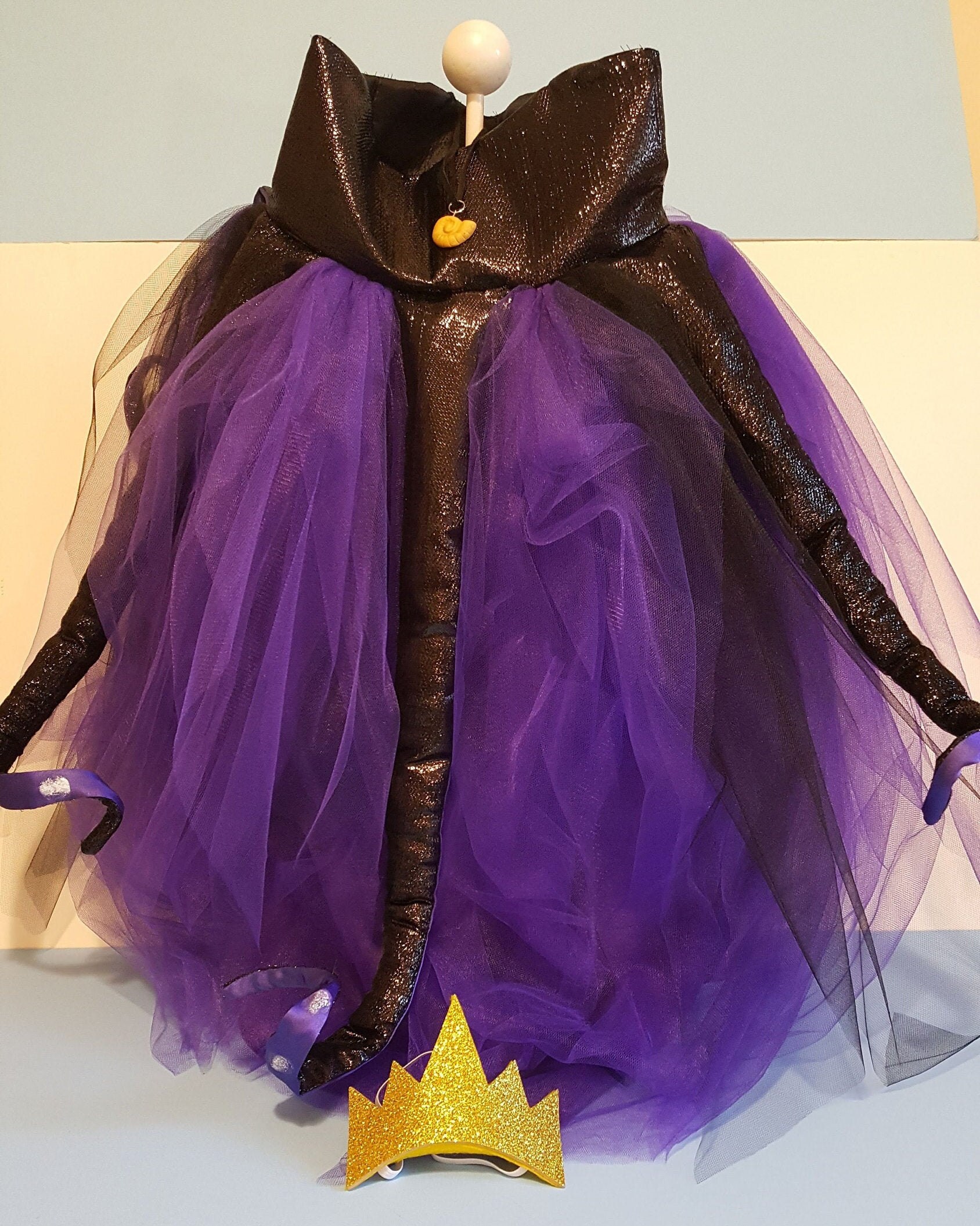 Ursulla Dog Costume, Pet Ursulla Halloween Costume, Ursula The Sea Witch Pet / Dog Costume, Ursulla Puppy Costume Dog / Pet