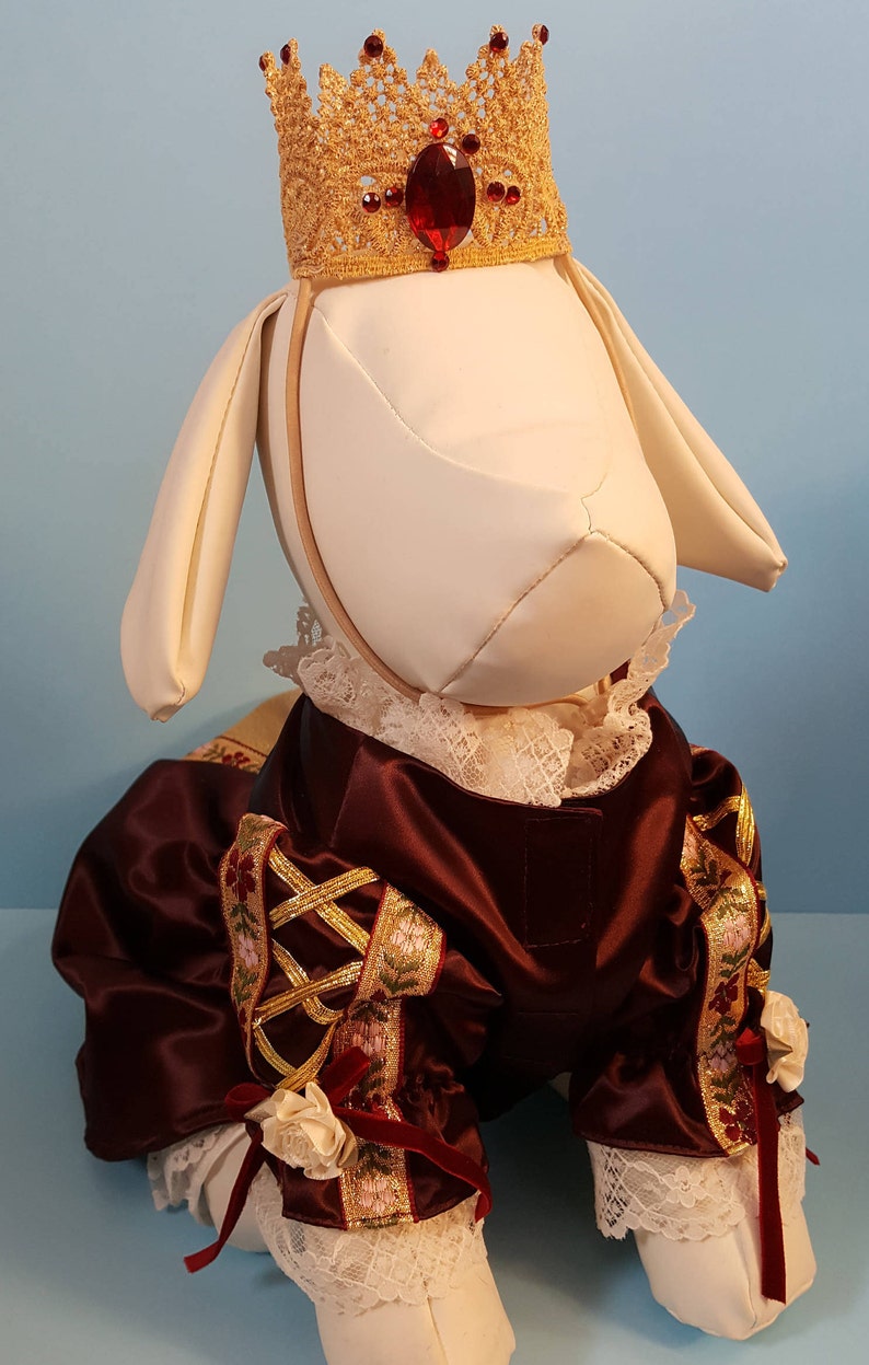Dog Royal Queen Costume Royal Queen Dog Costume Puppy Royal Etsy