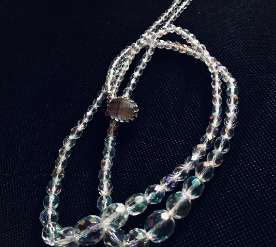 Vintage Elegant Crystal Necklace