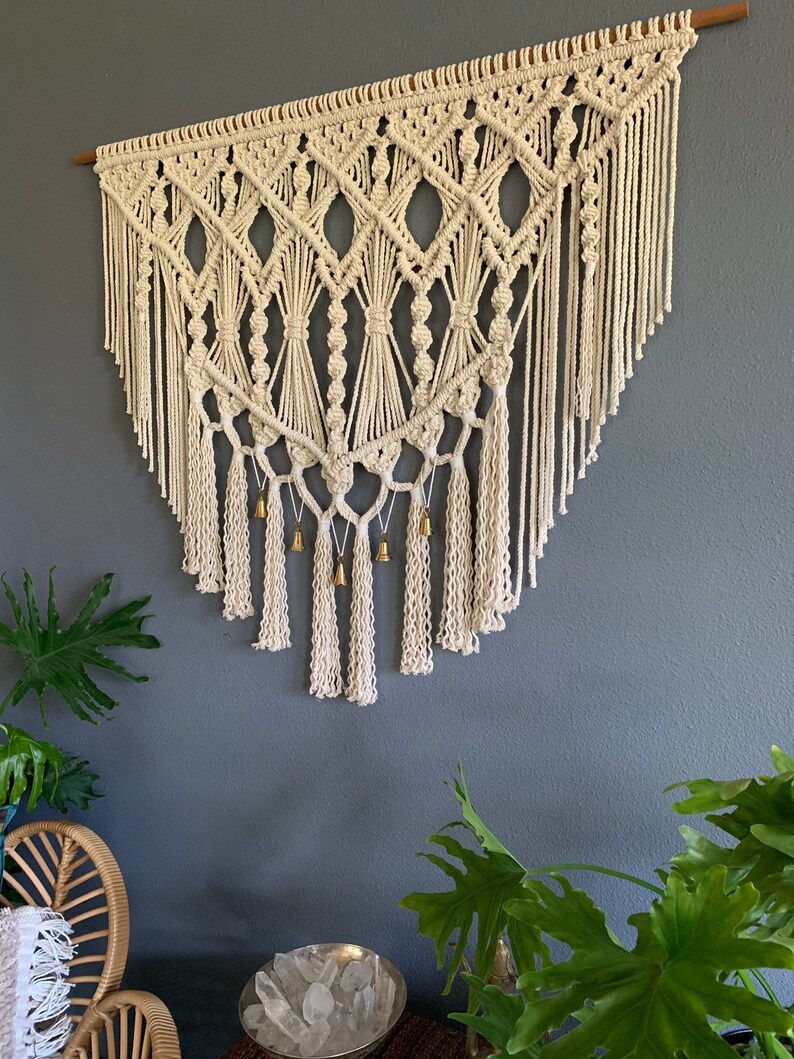 Large Macrame Wall Hanging Wall Tapestry Large Woven Wall Etsy