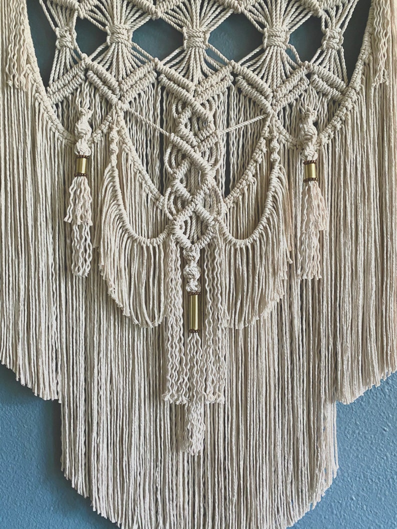 Large Macrame Wall Hanging Fiber Art Modern Macrame Large Etsy