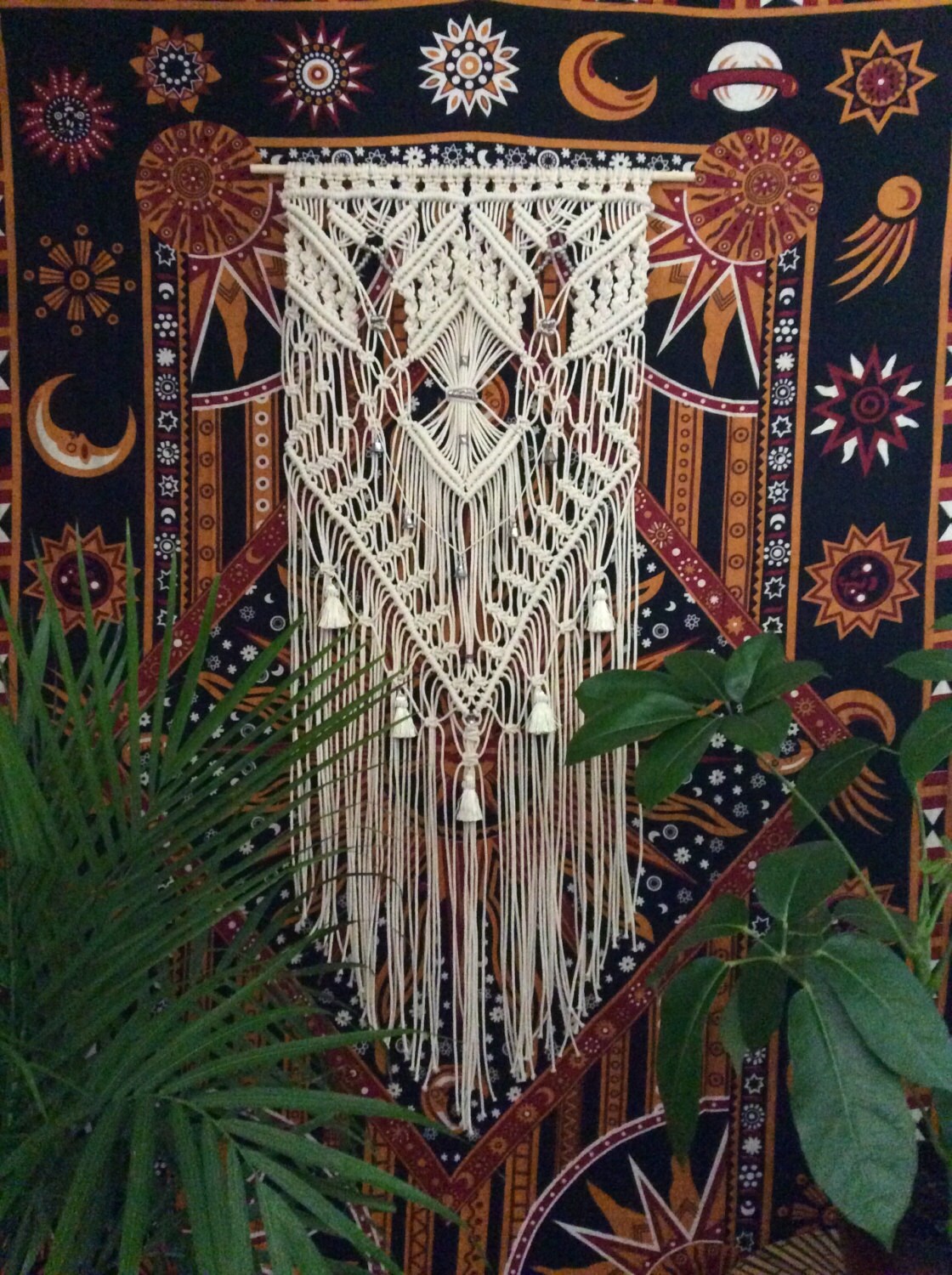 Large Macrame Wall Hanging Tapestry Woven Wall Hanging Boho Etsy