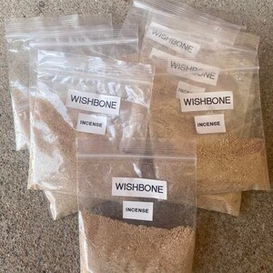 ONE Bag of WISHBONE | Make a WISH Incense Powder |Magical Wish | Spiritual Intentional