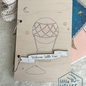 Porta-cartões para chá de bebê - Organizador de cartões comemorativos - Lembrança de cartão comemorativo - Presente - Presente personalizado gravado - Cartão comemorativo para bebê