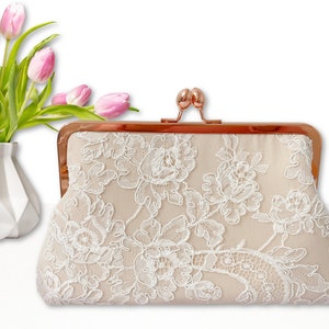Lace D. Clutch Purse / Wedding / Mother of the Bride / Evening Purse / Personalised Purse