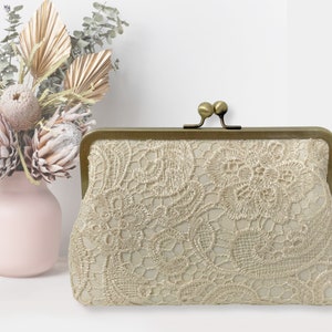 Lace M. Clutch Purse / Bride / Mother of the Bride / Evening Purse / Personalised Purse