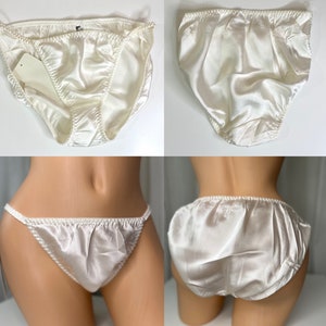 100% Mulberry Silk Underwear Women's Summer Ultra-Thin Women's Traceless  Medium Waist Bag hiP Large Girls' Briefs