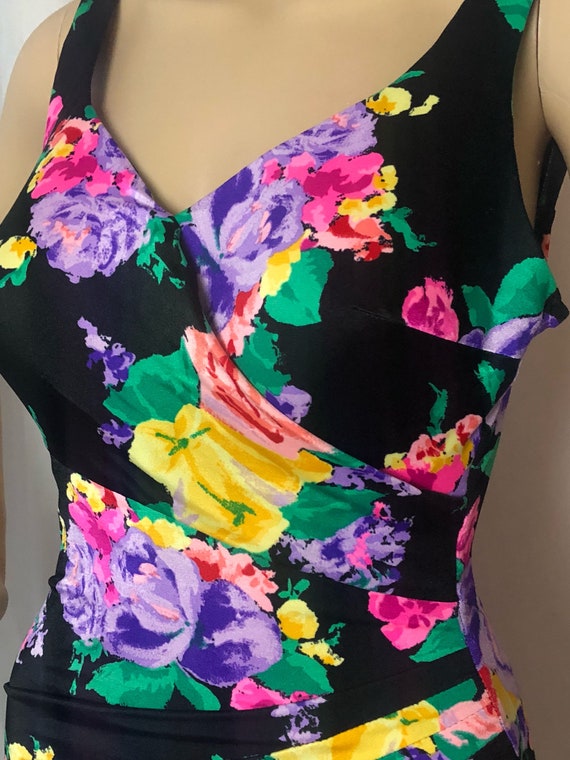 Vintage Pinup Swimwear Roxanne Bra Sized One Piece Ba… Gem
