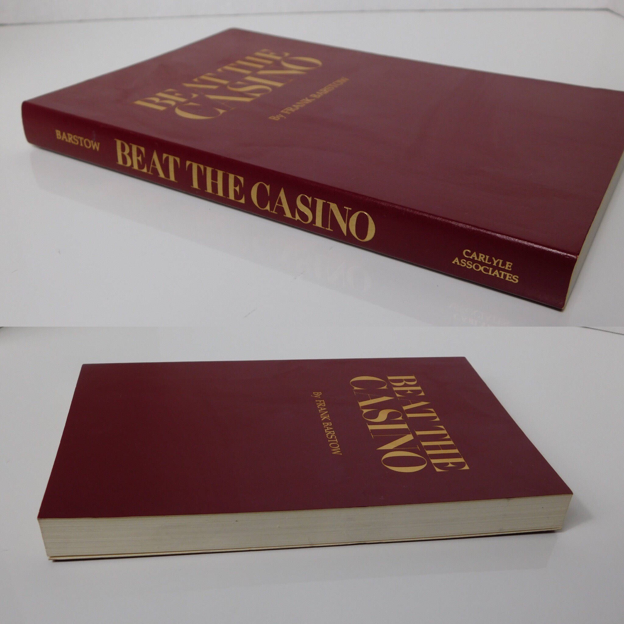 Beat the Casino by Frank Barstow / 1979 / Vintage First Addition / ISBN