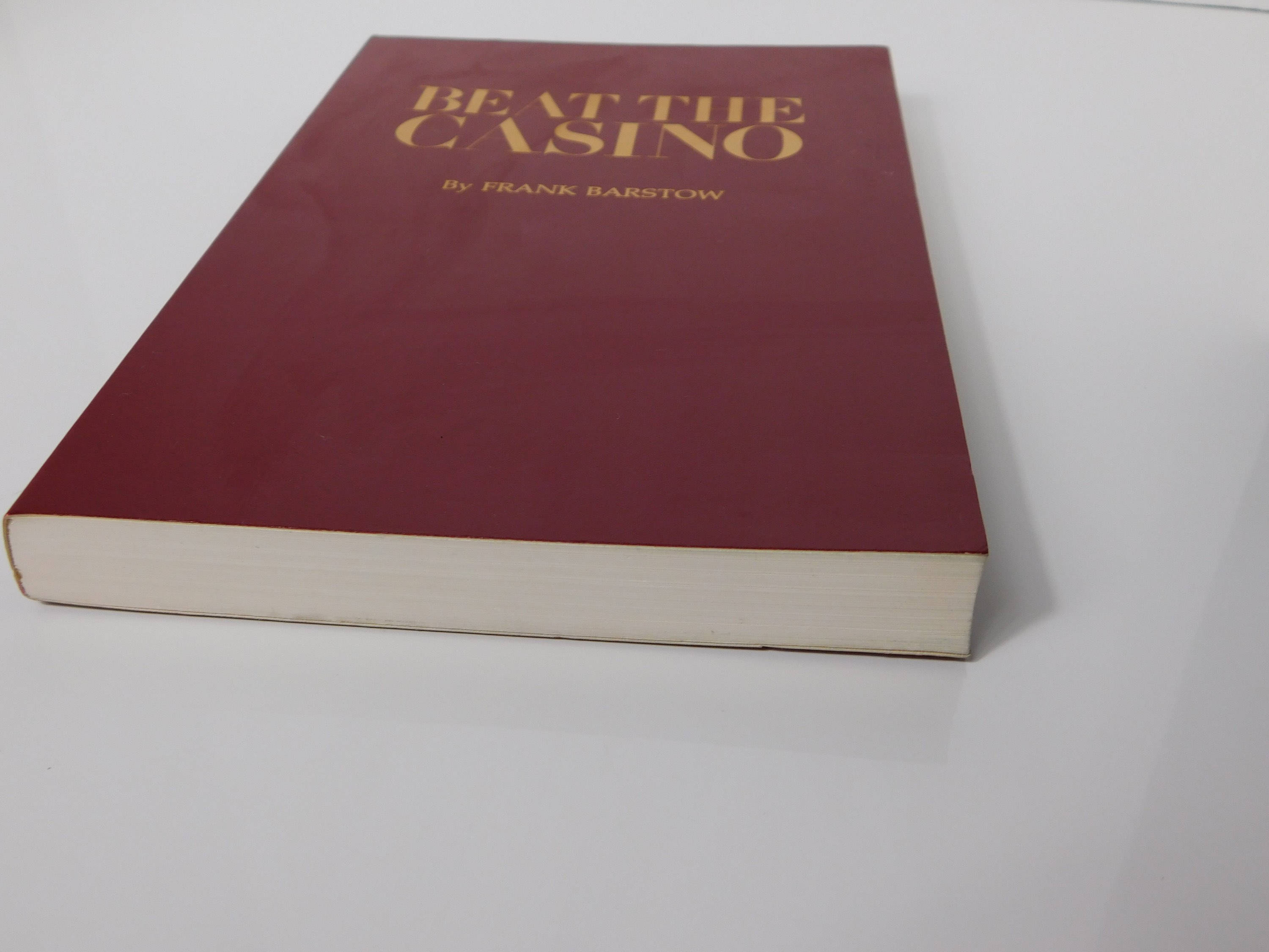 Beat the Casino by Frank Barstow / 1979 / Vintage First Addition / ISBN