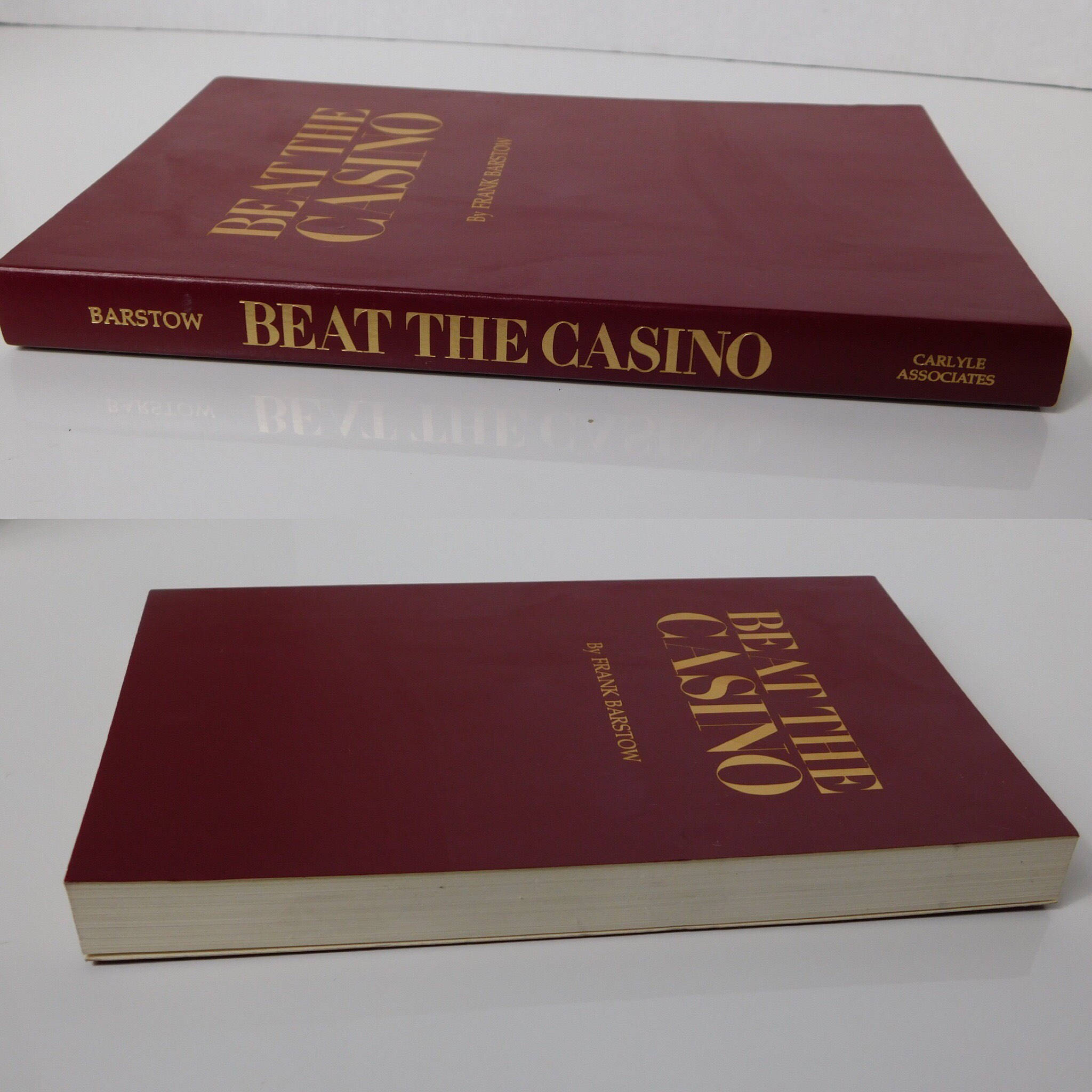 Beat the Casino by Frank Barstow / 1979 / Vintage First Addition / ISBN