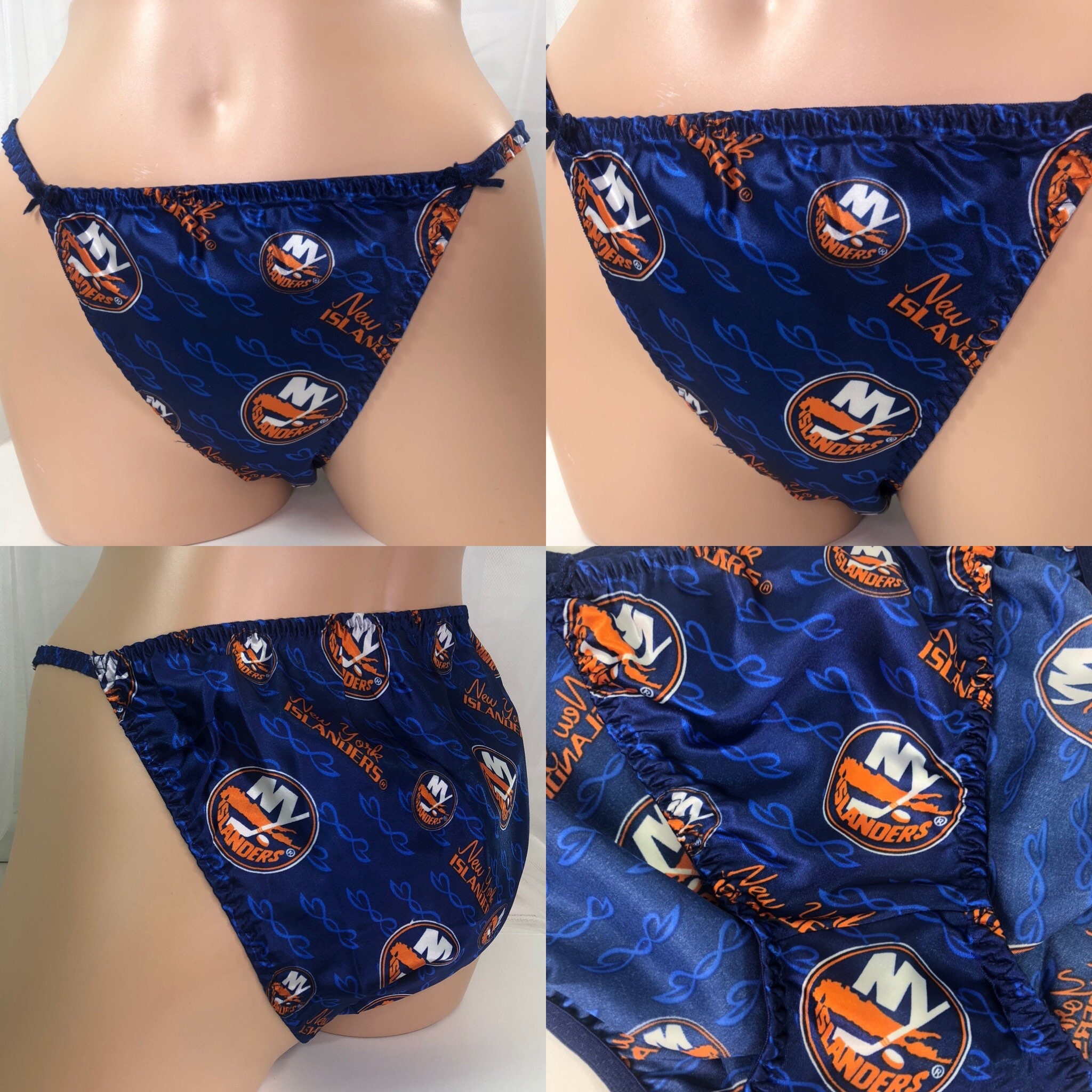 NY Islanders Vintage String Bikini Panties / Official NHL New Etsy