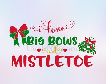 Christmas svg Mistletoe svg Holiday svg Mistletoe kiss svg | Etsy