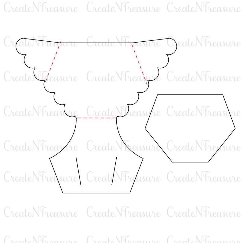 Download Diaper invitation template svg Baby Shower diaper invite ...