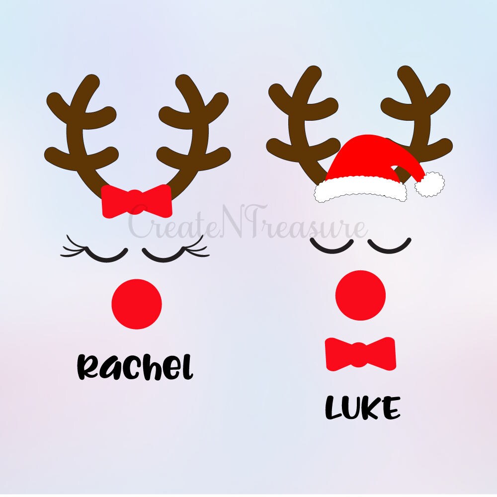 Download Christmas svg Reindeer svg Reindeer monogram svg Santa bag ...