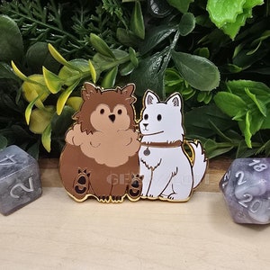 Najlepsi chłopcy ze wszystkich królestw – szpilka z twardej emalii (3,34" x 1,6")