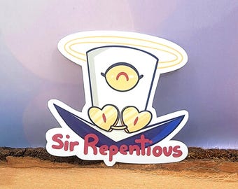 Repentious Hazbin Hotel - Sir Pentious Decal - Etsy